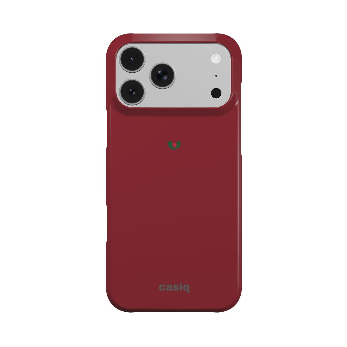 Holly Red Snap Case