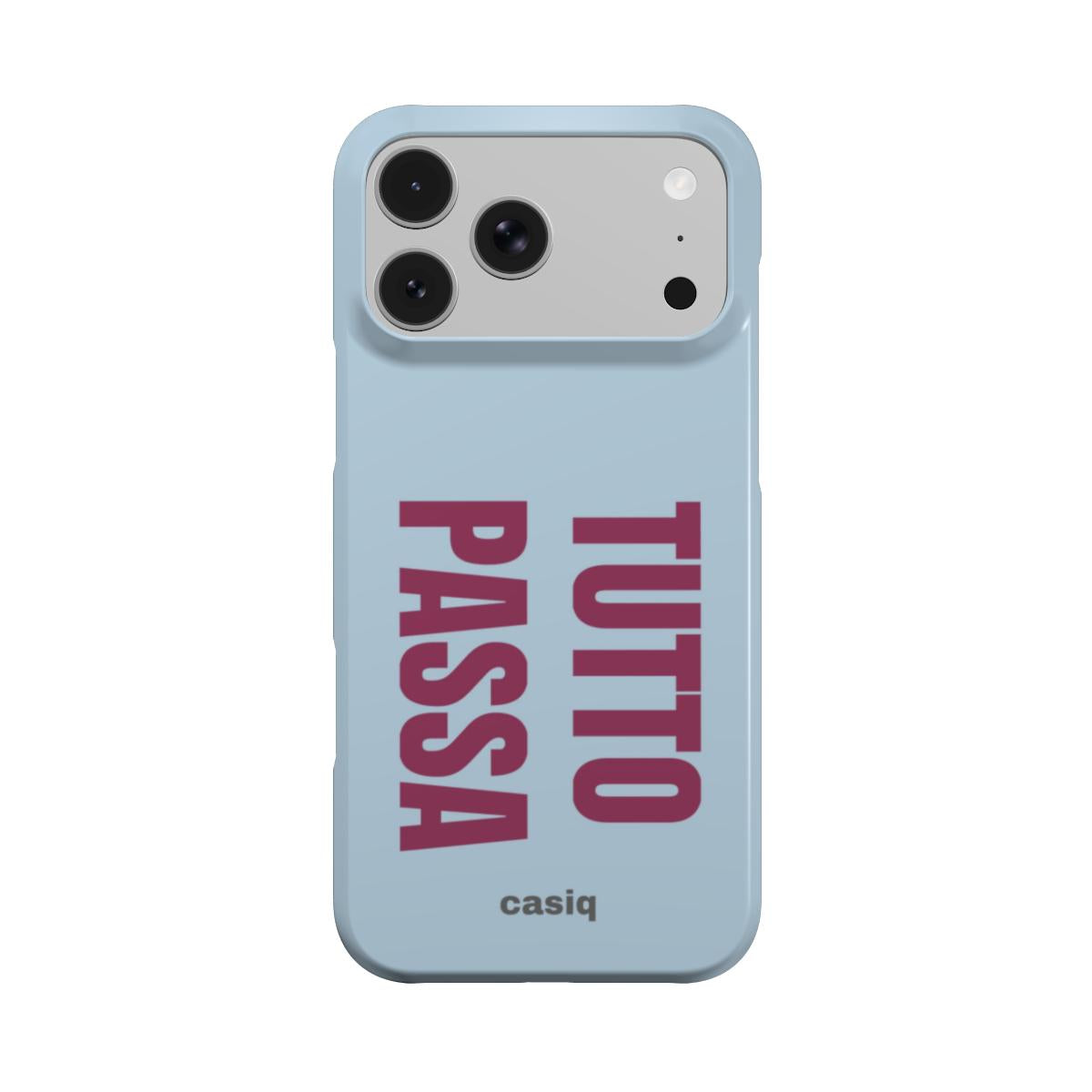 Tutto passa Skal – framsida