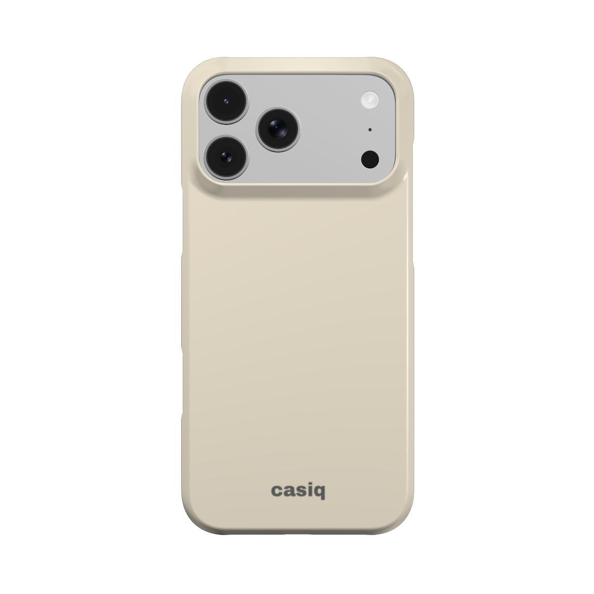 Cream white Snap Case – Podbase original mockup