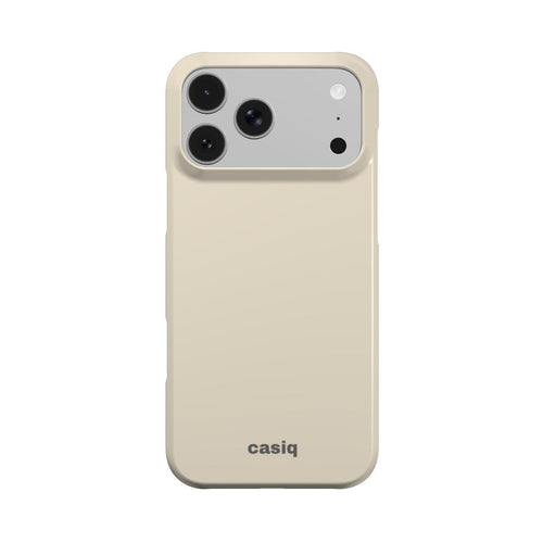 Cream white Snap Case – Podbase original mockup