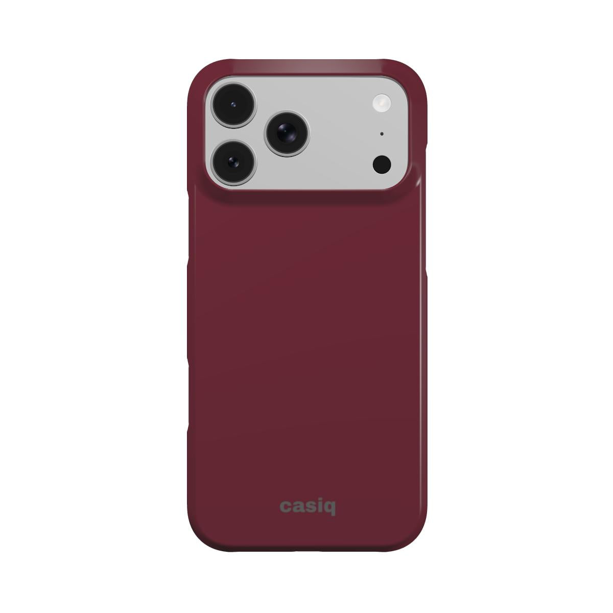 Wine red Snap Case – Podbase original mockup
